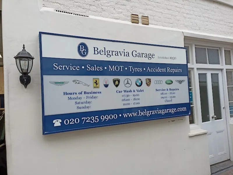 Belgravia Garage work photo